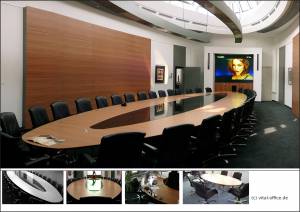 circon executive s-class - Conference table system for the executive suite.