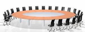 circon executive s-class - Conference table system for the executive suite.