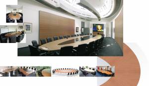 circon executive s-class - Conference table system for the executive suite.