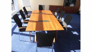 circon s-class - 2.6x1.2m - Square conference table