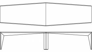 circon face conference table