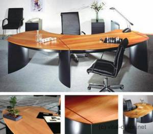 Circon Classic executive desk Design-Classics in anthropometric Structure