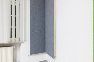 vitAcoustic colored and highly absorbent broadband wall absorbers