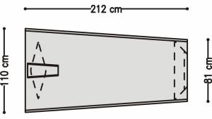 Face - circon face desk base unit with leg