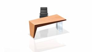 Face - circon face desk base unit with leg