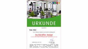 08.03.2012 - Ausbildungsreihe:  2.  &quot;Die Vital-Office Produkte und Planungsbeispiele&quot; .. gesunde Büros in der Praxis