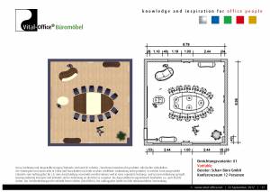 flexiconference in Bambus Massivholz - edle Konferenztischanlage