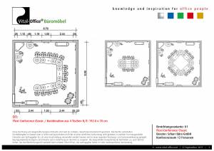 flexiconference in Bambus Massivholz - edle Konferenztischanlage