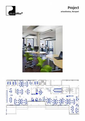 Artundweise Newport, Bremen - new creative work environment with ergonomic green bamboo desks, Feng Shui, True Light and acoustics