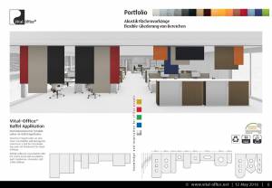 vitAcoustic Sound absorbing tambour door cabinets